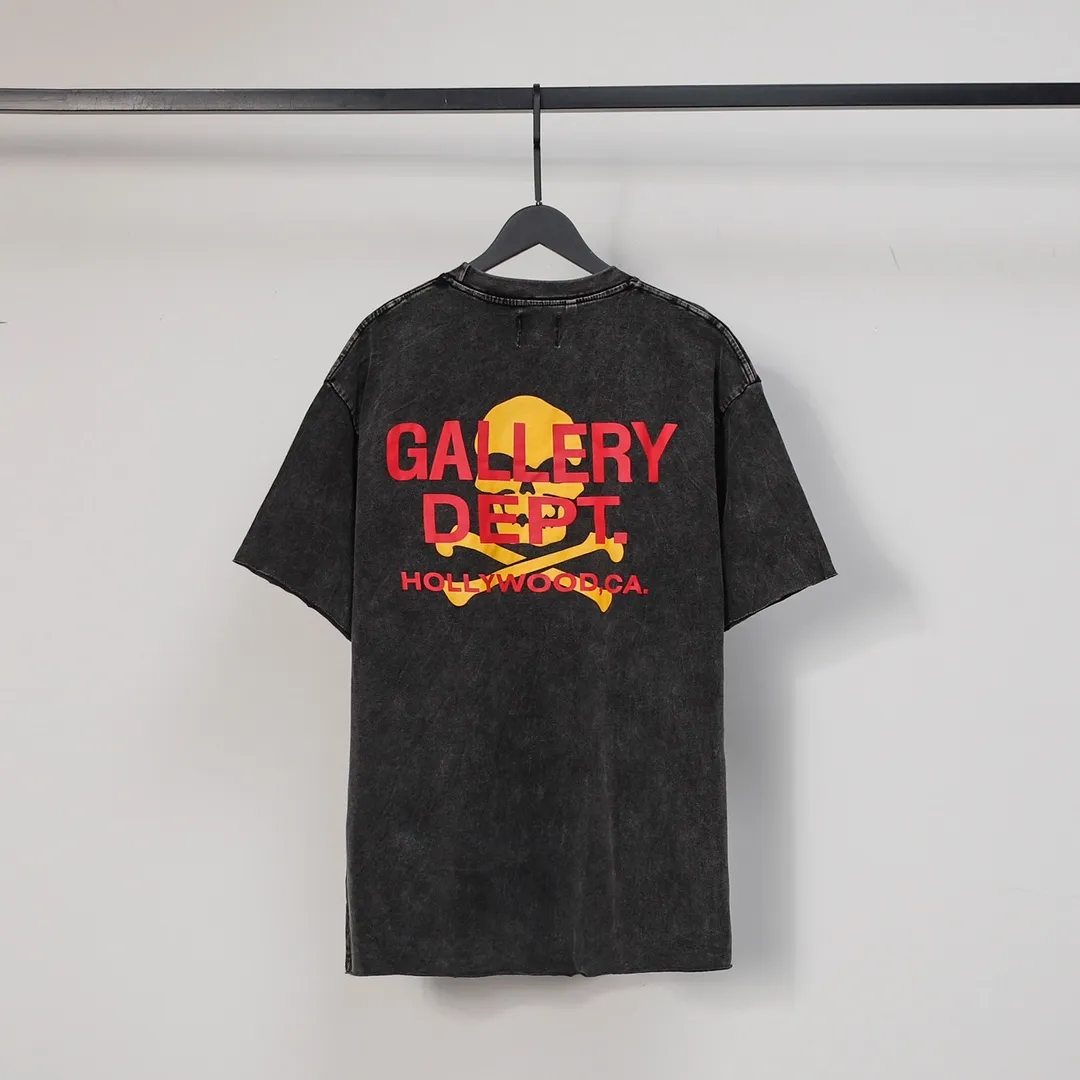 GALLERY.DEPT Summer new short-sleeved model number: D3057#P116 Color: black Size: S M L XL